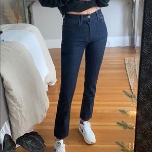 Reformation High Rise Cigarette Jean